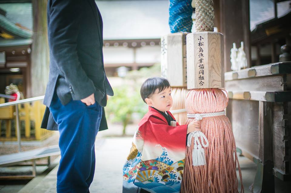 七五三　写真　着物　和装　徳島